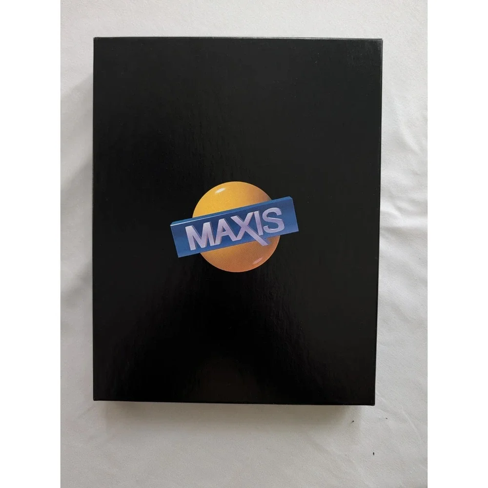 Vintage SimCity Big Box PC Game 1989 Maxis IBM 5.25